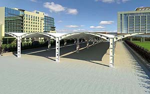 <font color='red'>膜結(jié)構車棚</font>布怎么施工,<font color='red'>膜結(jié)構車棚</font>施工圖