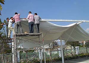 <font color='red'>膜結(jié)構車棚</font>施工與使用過程中的注意事項