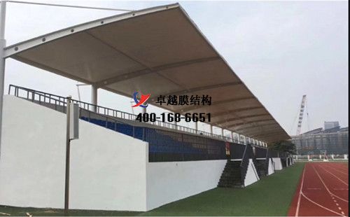 黃岡膜結構看臺/主席臺【黃岡中學廣州學校等】設計施工案例