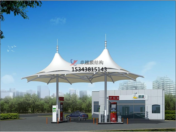 銅陵膜結(jié)構(gòu)加油站頂棚【生產(chǎn)廠家】銅陵加氣站膜結(jié)構(gòu)遮陽棚公司 　　