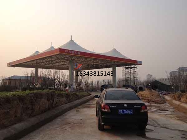 南寧市加油站膜結(jié)構(gòu)遮陽(yáng)棚【生產(chǎn)銷售】