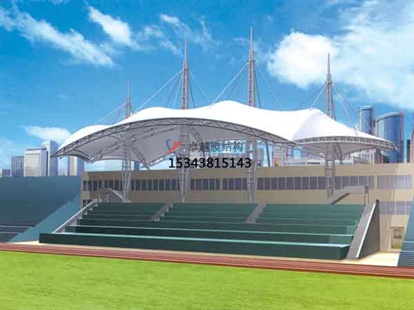 湛江市看臺膜結構遮陽棚【生產銷售】