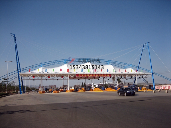 張掖膜結(jié)構收費站【建筑團隊】