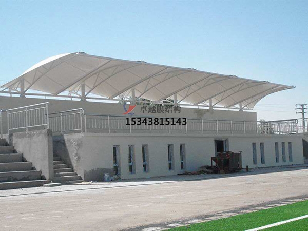 盧龍膜結構看臺雨棚設計施工安裝