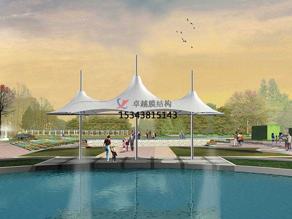 安康膜結(jié)構景觀效果圖