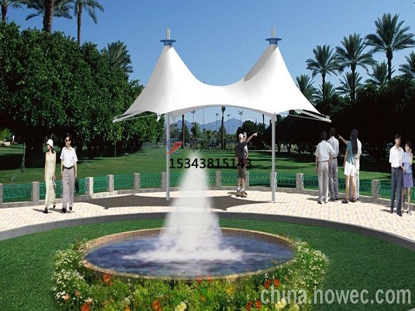 榆林膜結(jié)構景觀效果圖