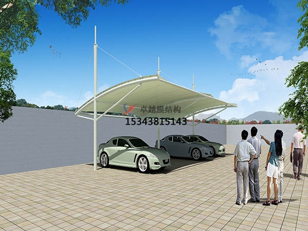 PVDF膜結(jié)構(gòu)車棚有哪些優(yōu)良的使用性能？