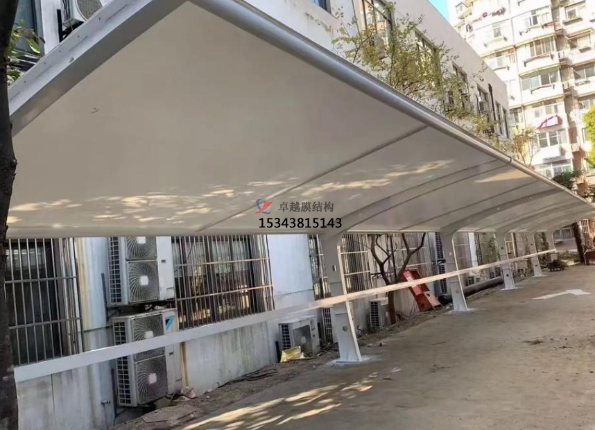 膜結(jié)構(gòu)自行車棚怎么安裝