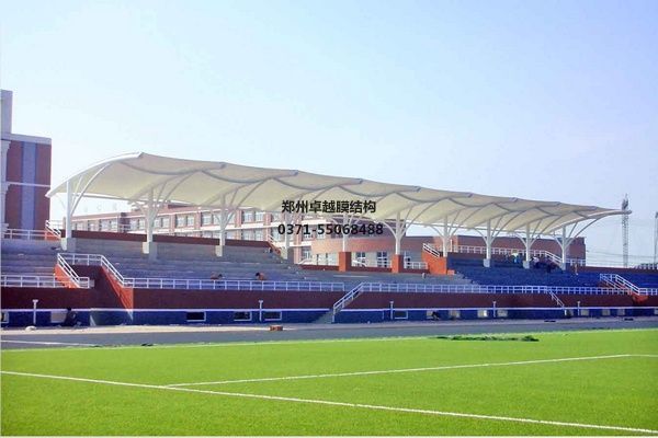 河北膜結(jié)構(gòu)看臺(tái)/舞臺(tái)【河北省科技工程學(xué)校等】工程設(shè)計(jì)施工案例