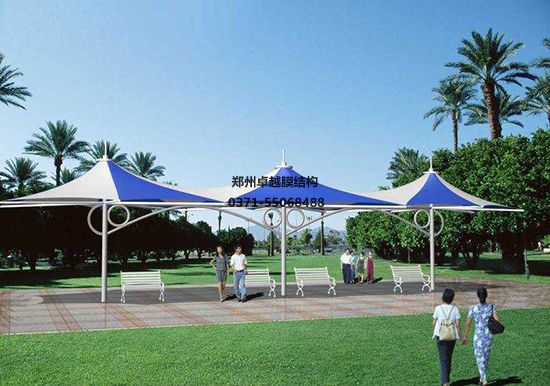 高爾夫膜結構安裝全程分析