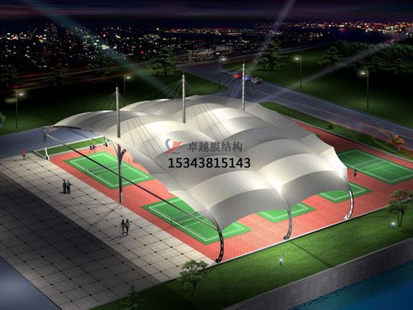 寧夏膜結(jié)構(gòu)公司【索膜結(jié)構(gòu)羽球場】寧夏膜結(jié)構(gòu)廠家